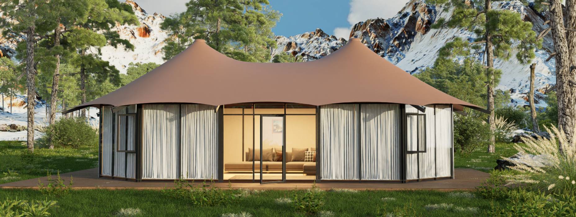 米林县移动式建筑钢结构房屋